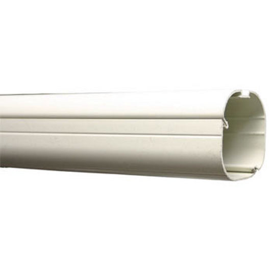 Straight Trunking 2M Length 75mm (Ivory)